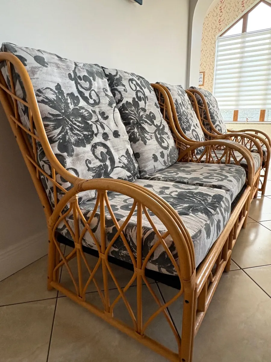 Indoor Rattan Four Piece Furniture Set - Image 2