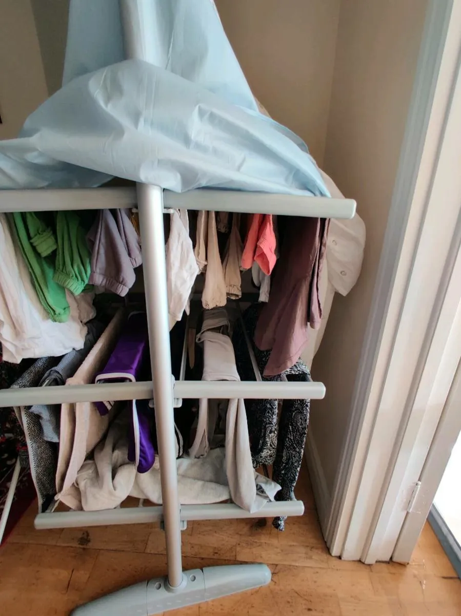 3 Tier electric clothes airer stand - Image 2