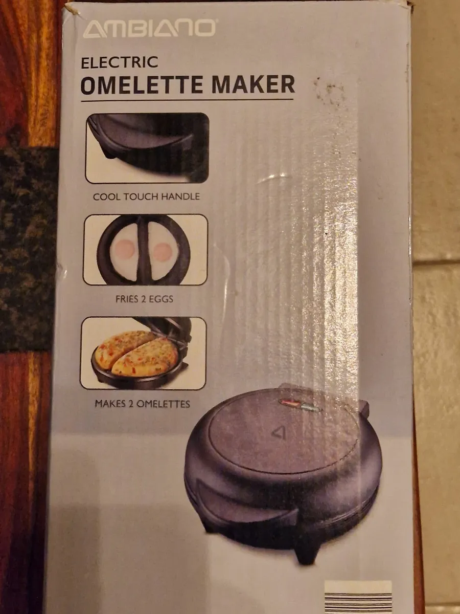 New in Box Ambiano Electric Omelette Maker - Image 2