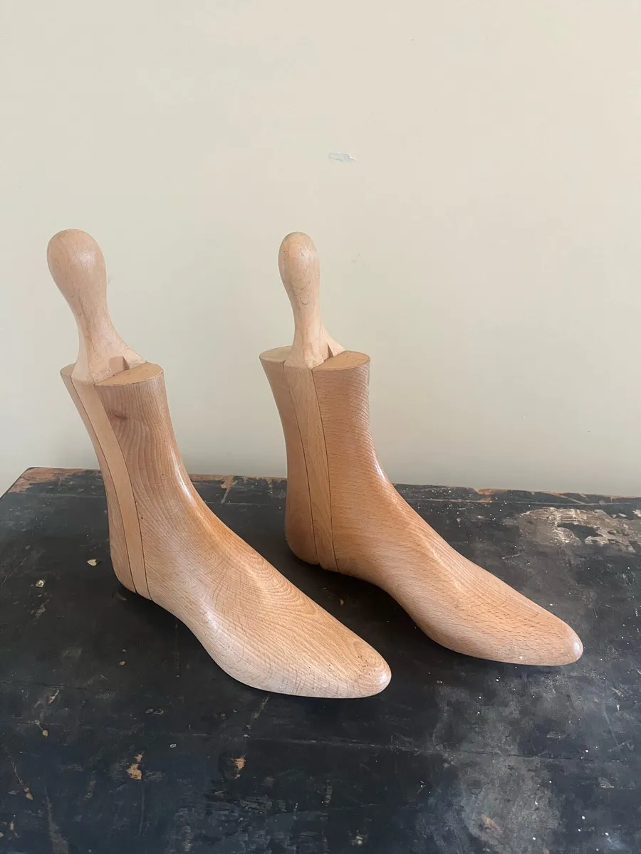 Vintage Ladies Shoe Trees - Image 1