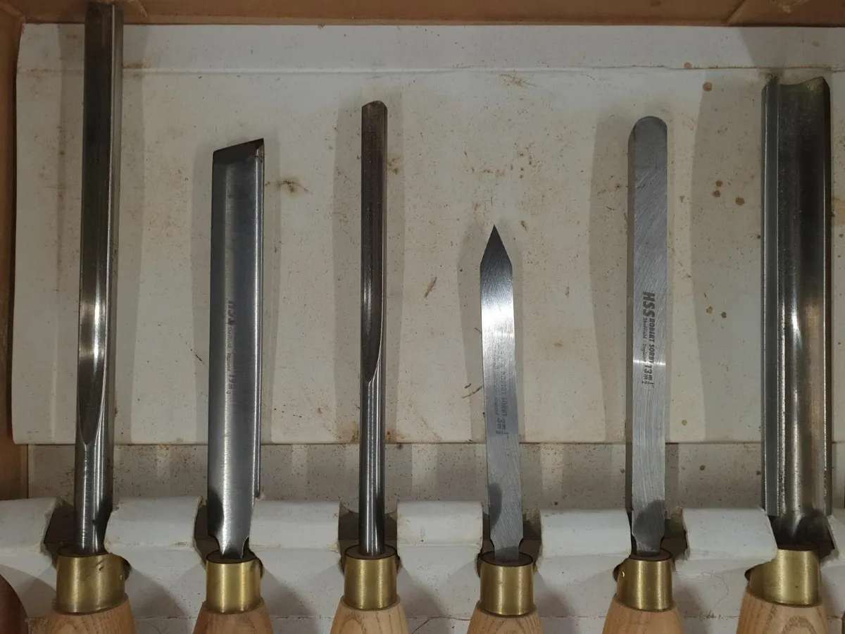 Robert Sorby wood turning tools - Image 1