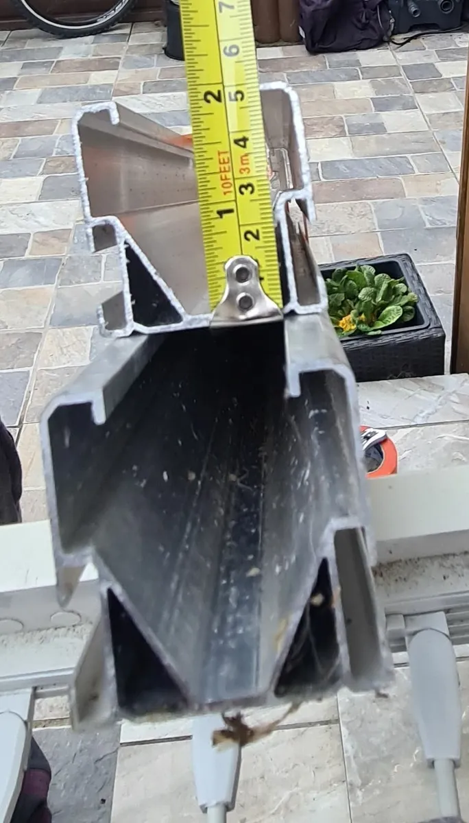 Aluminium Profiles 50x55mm – New, Leftover - Image 1
