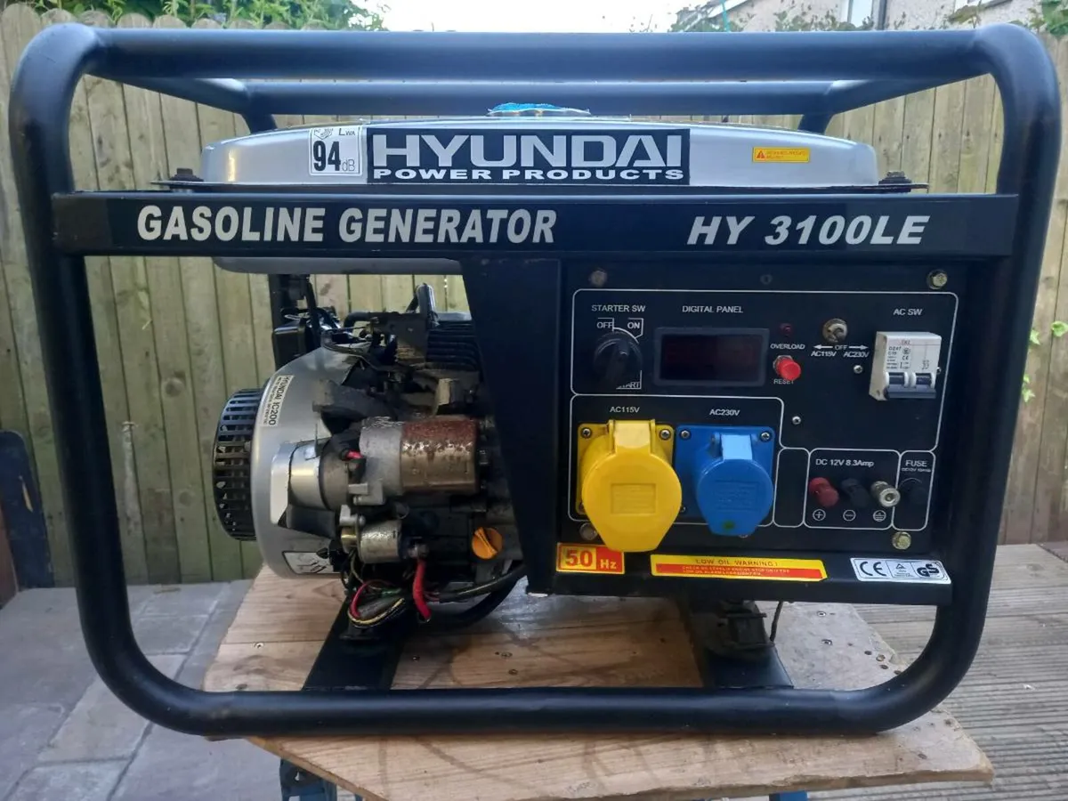 Hyundai HY3100LE Petrol Generator - Image 1
