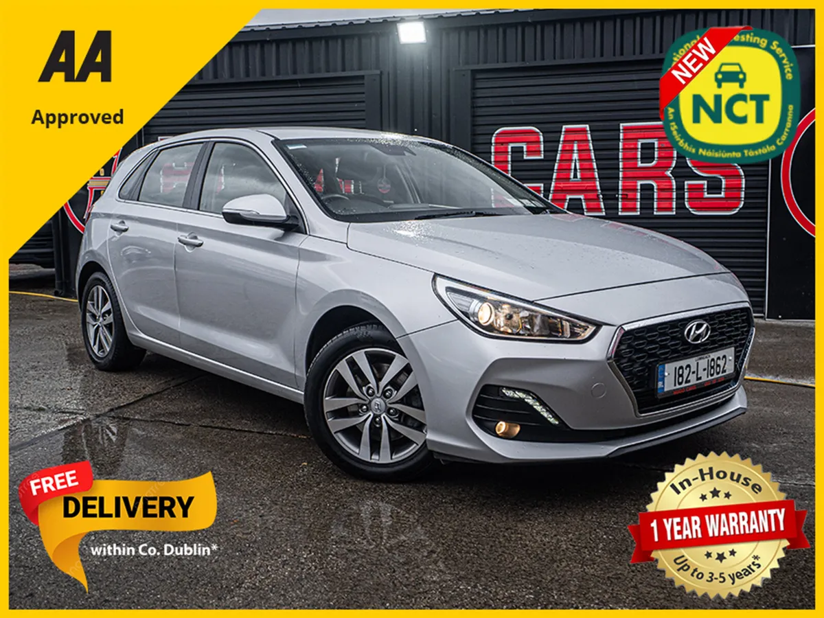 182 Hyundai i30 1.0/FSH/High spec/1yr warranty - Image 1