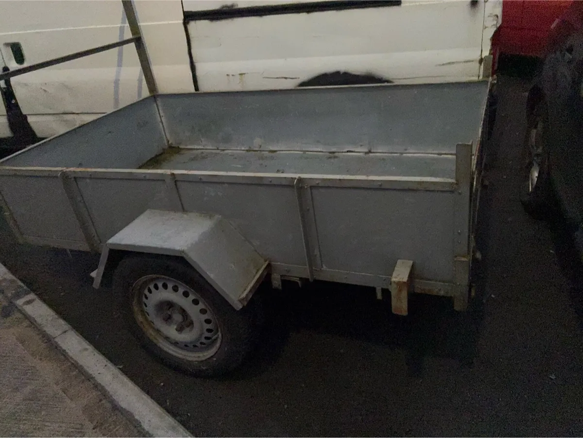 7x4  steel trailer - Image 3