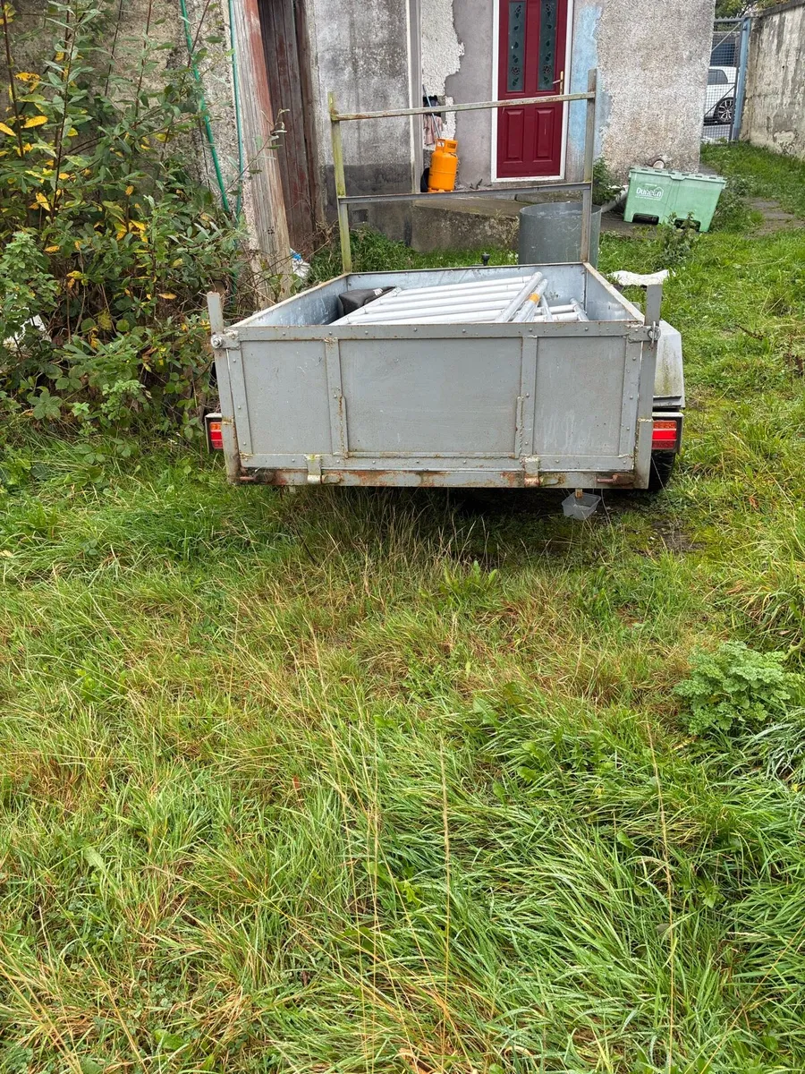 7x4  steel trailer - Image 4