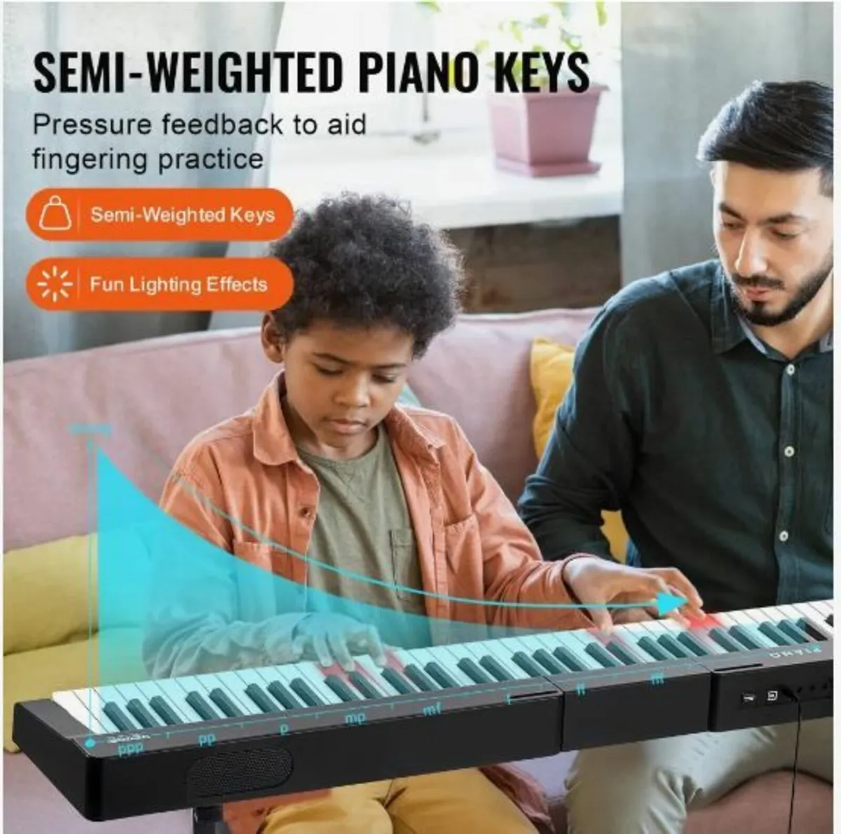 88 Key Digital Piano Keyboard - Image 2