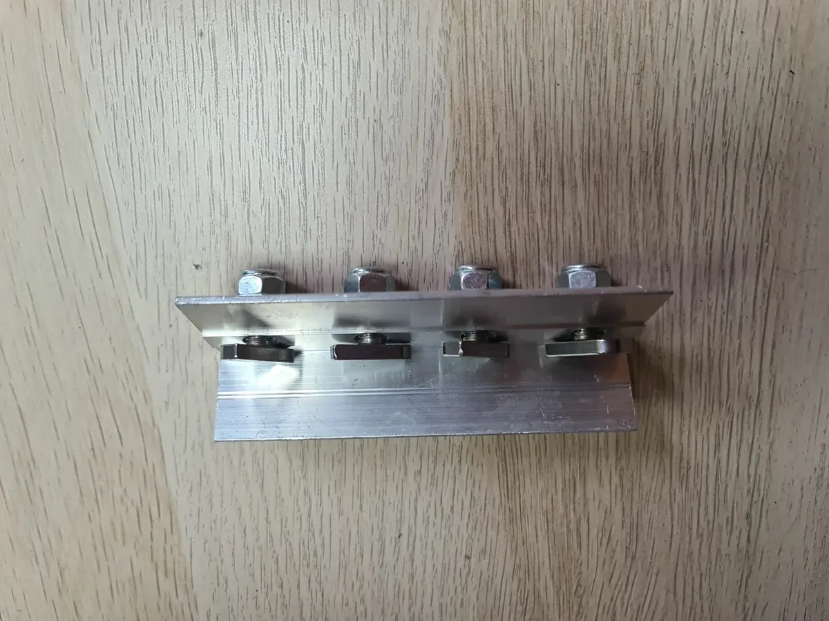 Aluminium Mounting Brackets with Bolts & Nuts - Image 4