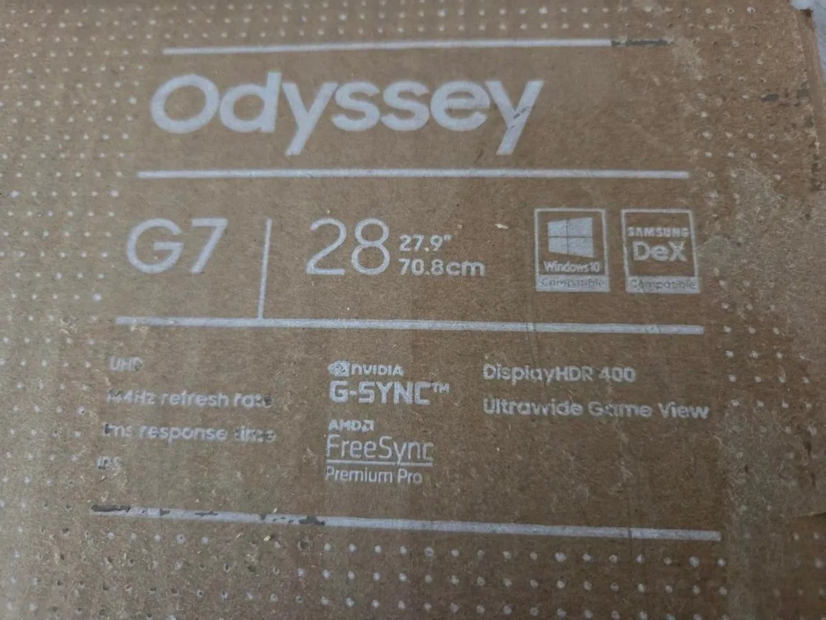 Samsung Odyssey G7 28" 4K 144hz - Image 1