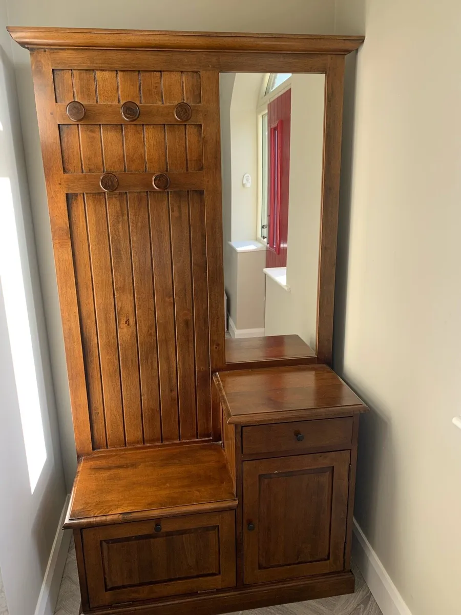 Coat and storage stand