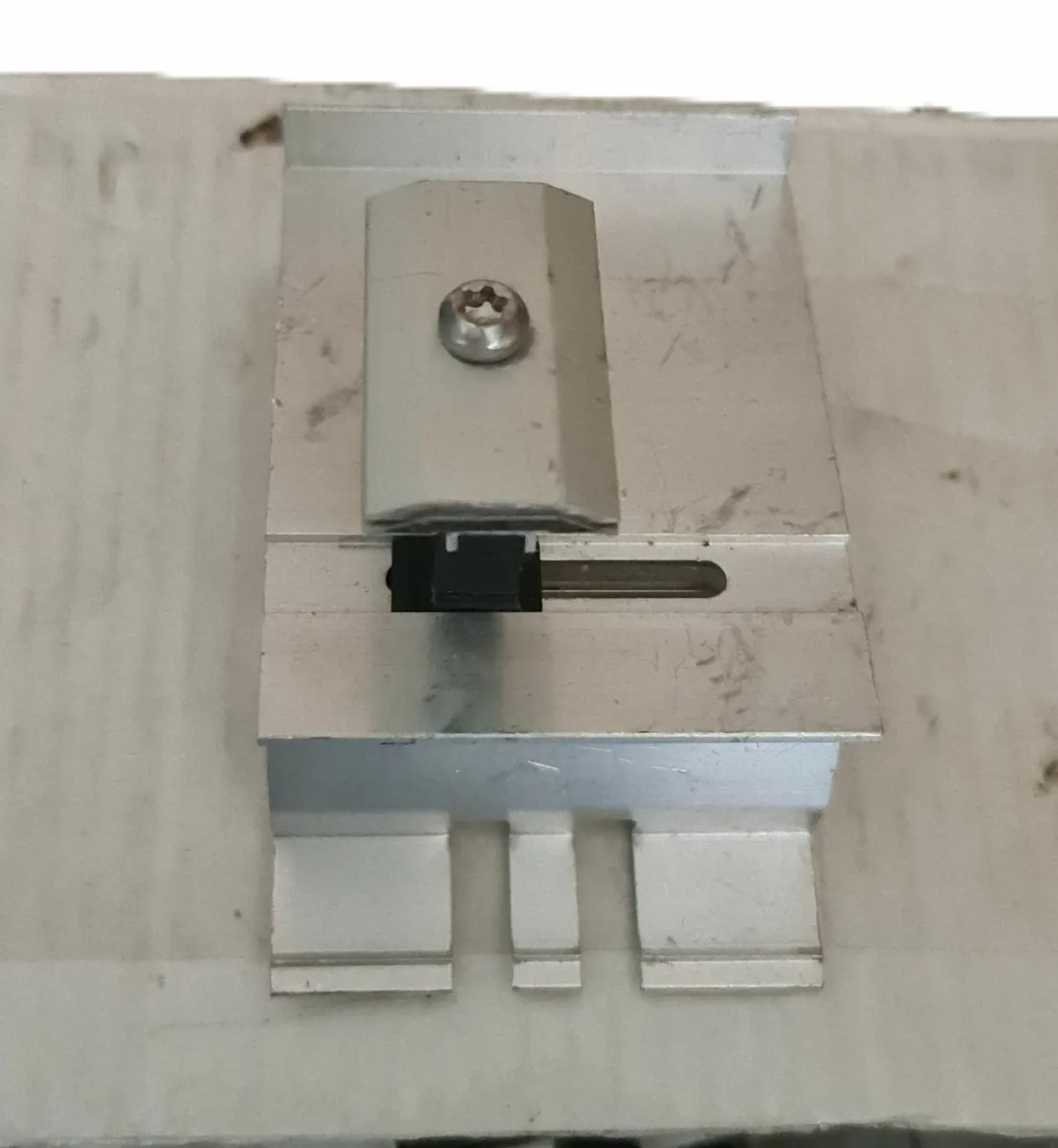 Aluminium Front Foot P/L10° Middle - Image 1