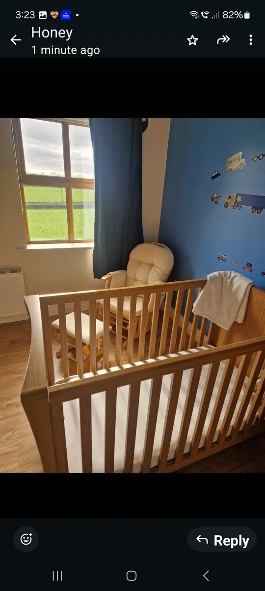 Oak kub cotbed - Image 4