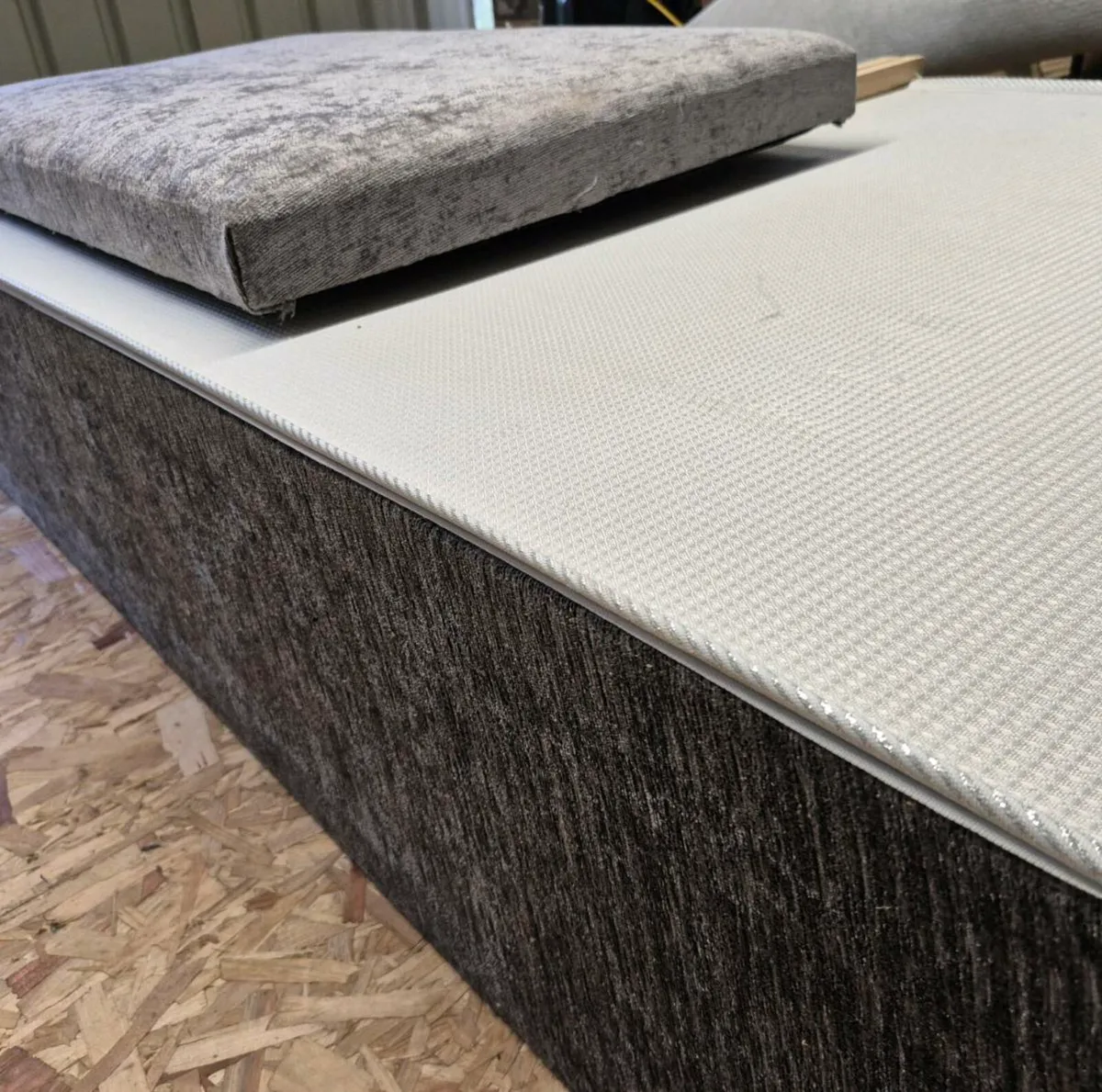 Single Bed Base & Headboard - Image 1