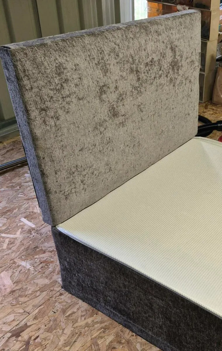 Single Bed Base & Headboard - Image 3