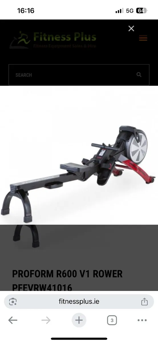 Proform Rowing Machine - Image 1