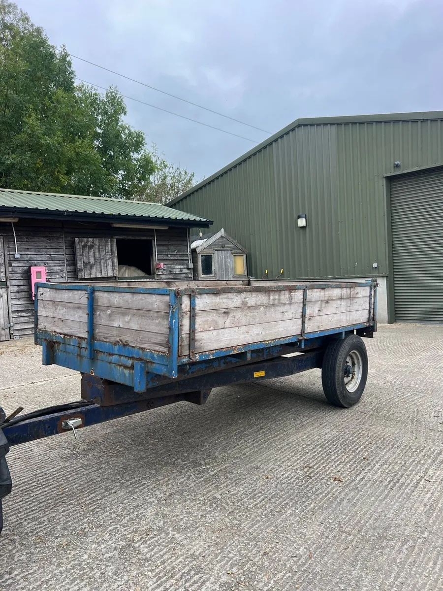 10x6 Tractor Tipping Trailer - Image 1