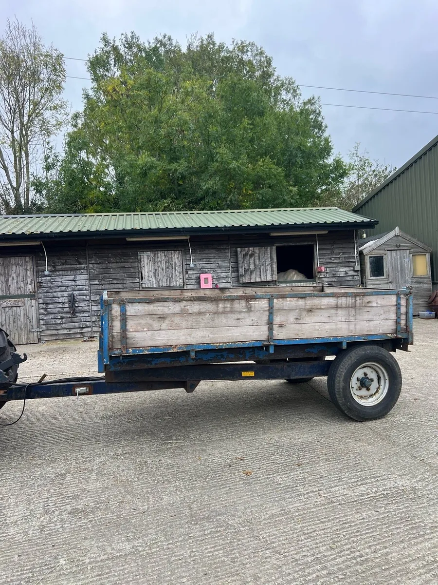 10x6 Tractor Tipping Trailer - Image 2