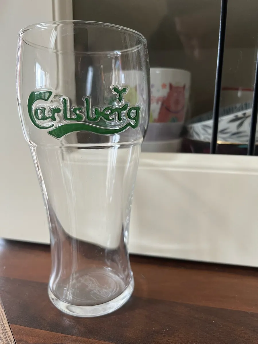 Classic Carlsberg Glasses
