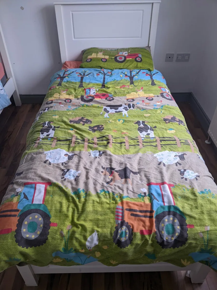 White Single Bed - Image 1