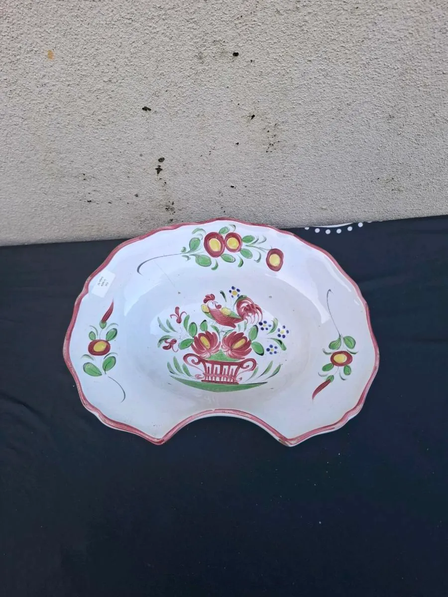 By post only barber bowl plate - Image 1