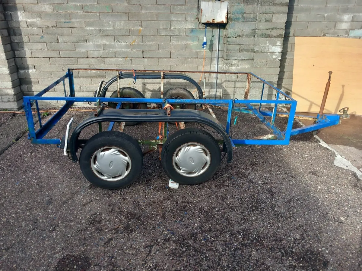 8/4 Car trailer double axle - Image 3