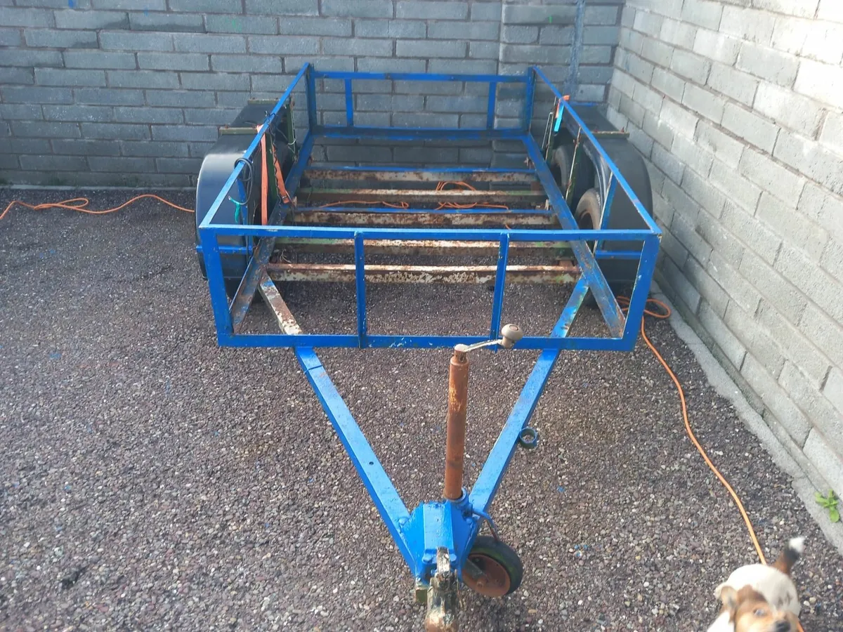 8/4 Car trailer double axle - Image 1