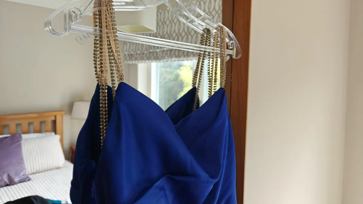 Blue debs dress - new with tags - Image 3