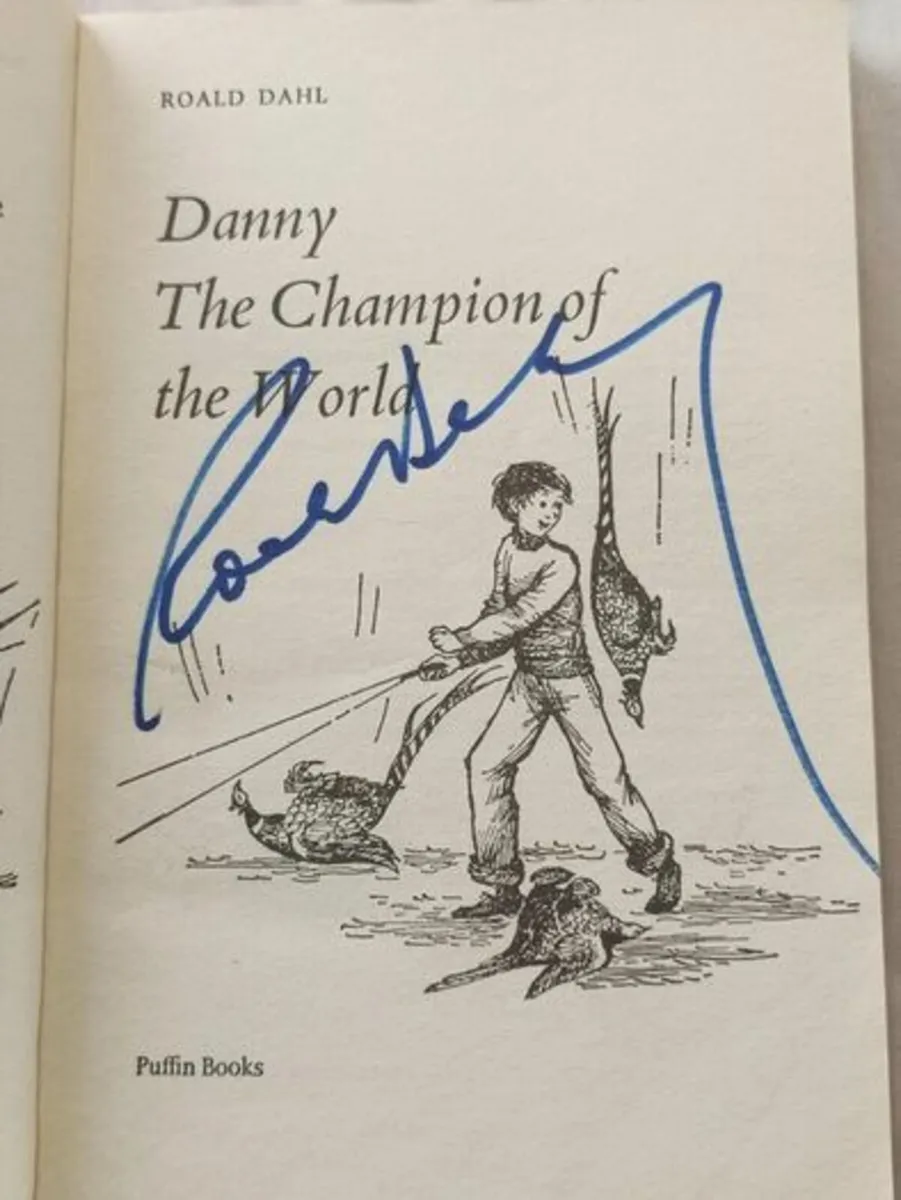 Roald Dahl Signed