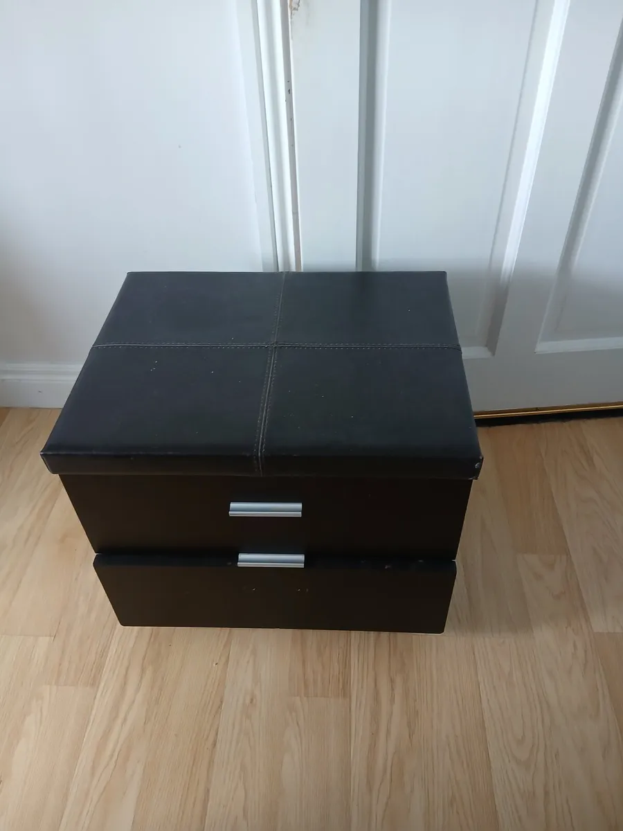 Brown Bedside Locker