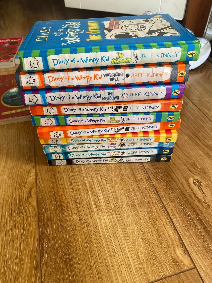 Diary of a whimpy kid books - Image 1