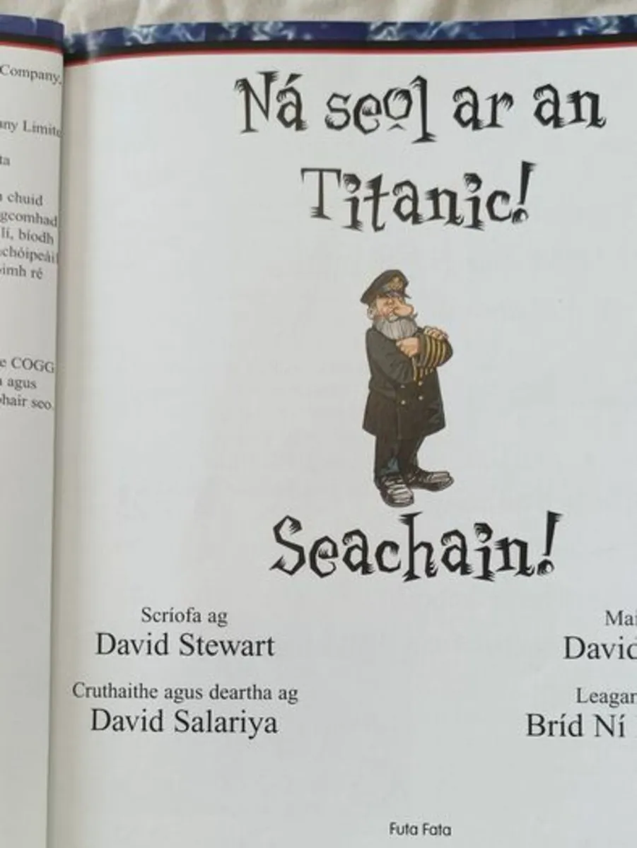Na Seol Ar an Titanic by David Stewart Irish - Image 1
