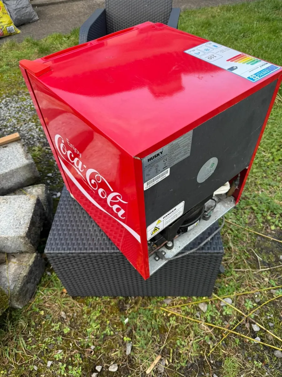 Coca-Cola Mini Fridge - Image 1