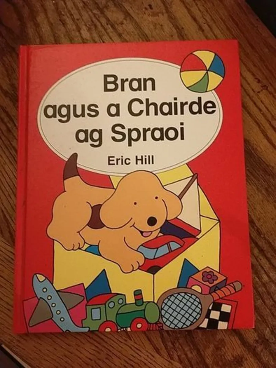 Bran agus a Chairde ag Spraoi by Eric Hill Irish