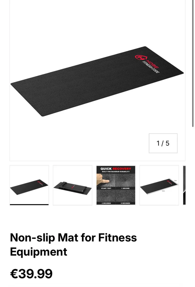 Walking pad with mat - Image 2