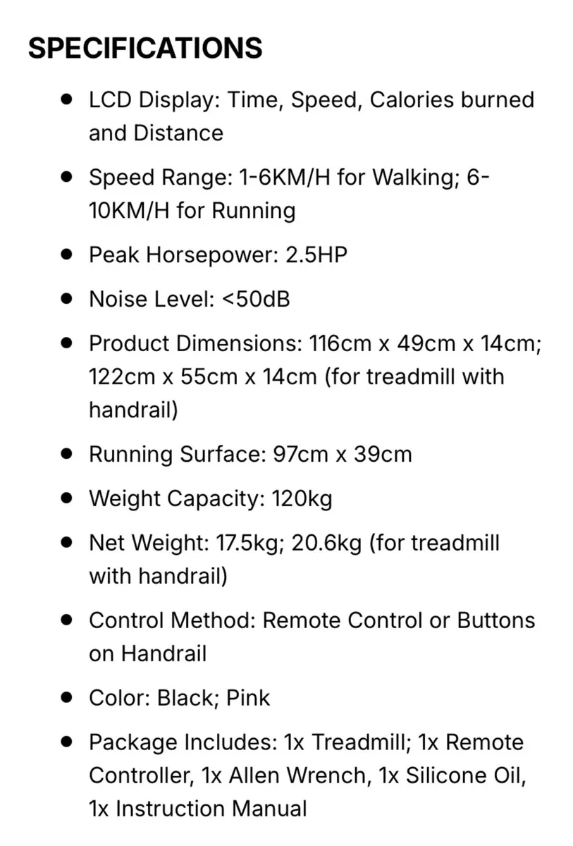 Walking pad with mat - Image 3