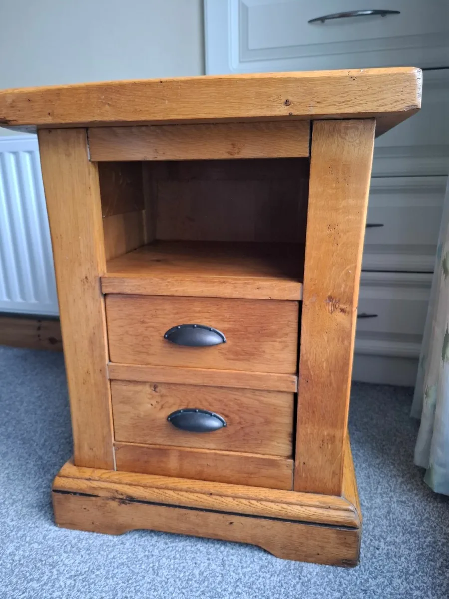 Solid Oak Locker - Image 1