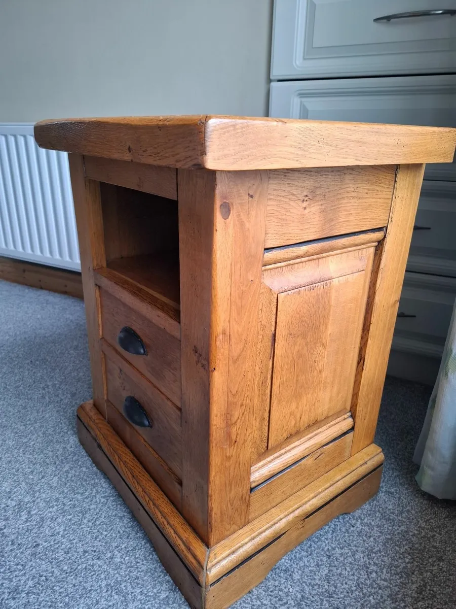 Solid Oak Locker - Image 3