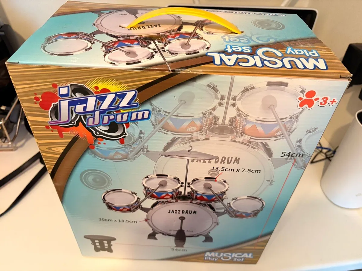 Kids drum set -  brand new - Image 1