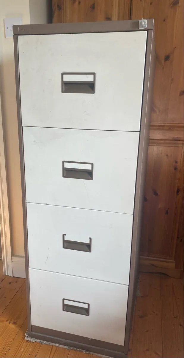 4 Drawer Filing Cabinet - Image 3
