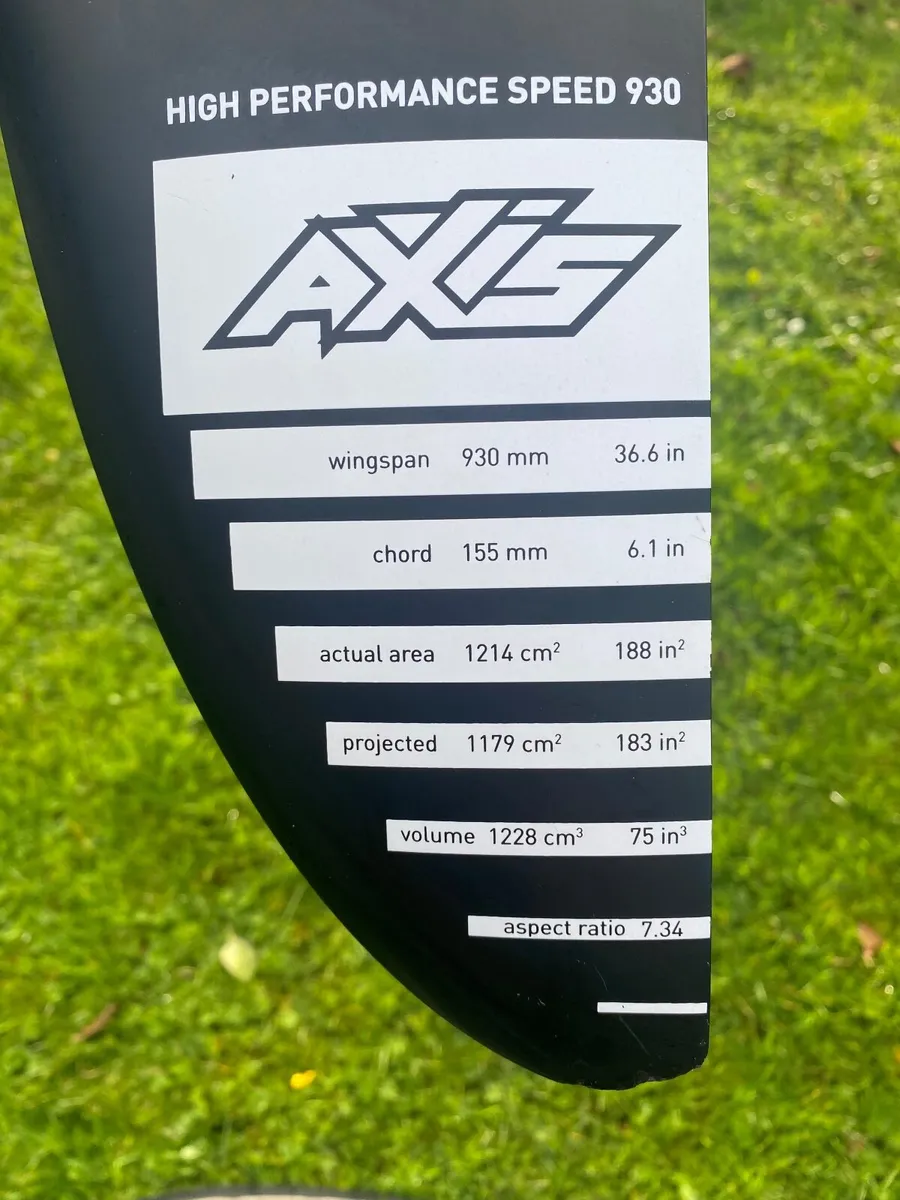 Axis HPS 930 foil - wing foiling - Image 2
