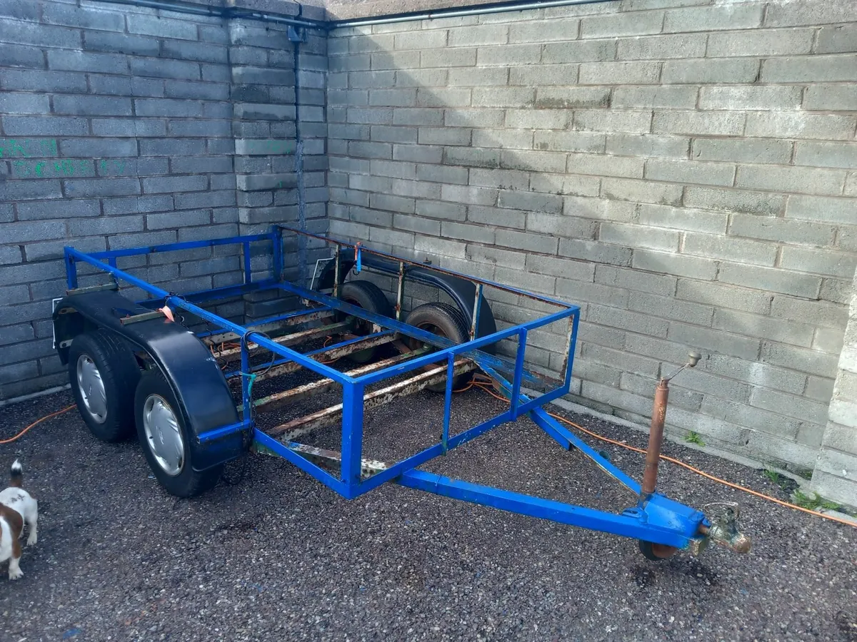 8/4 Car trailer double axle - Image 2