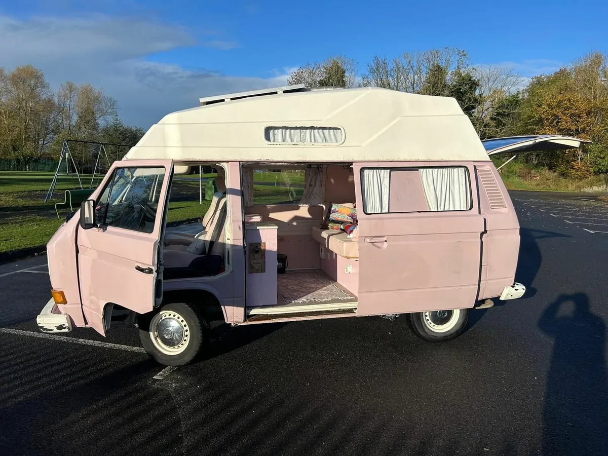VW Transporter T3 Camper Van - Image 2