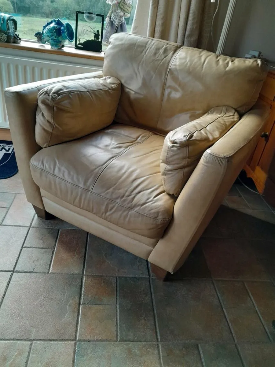 Leather chair - Image 1