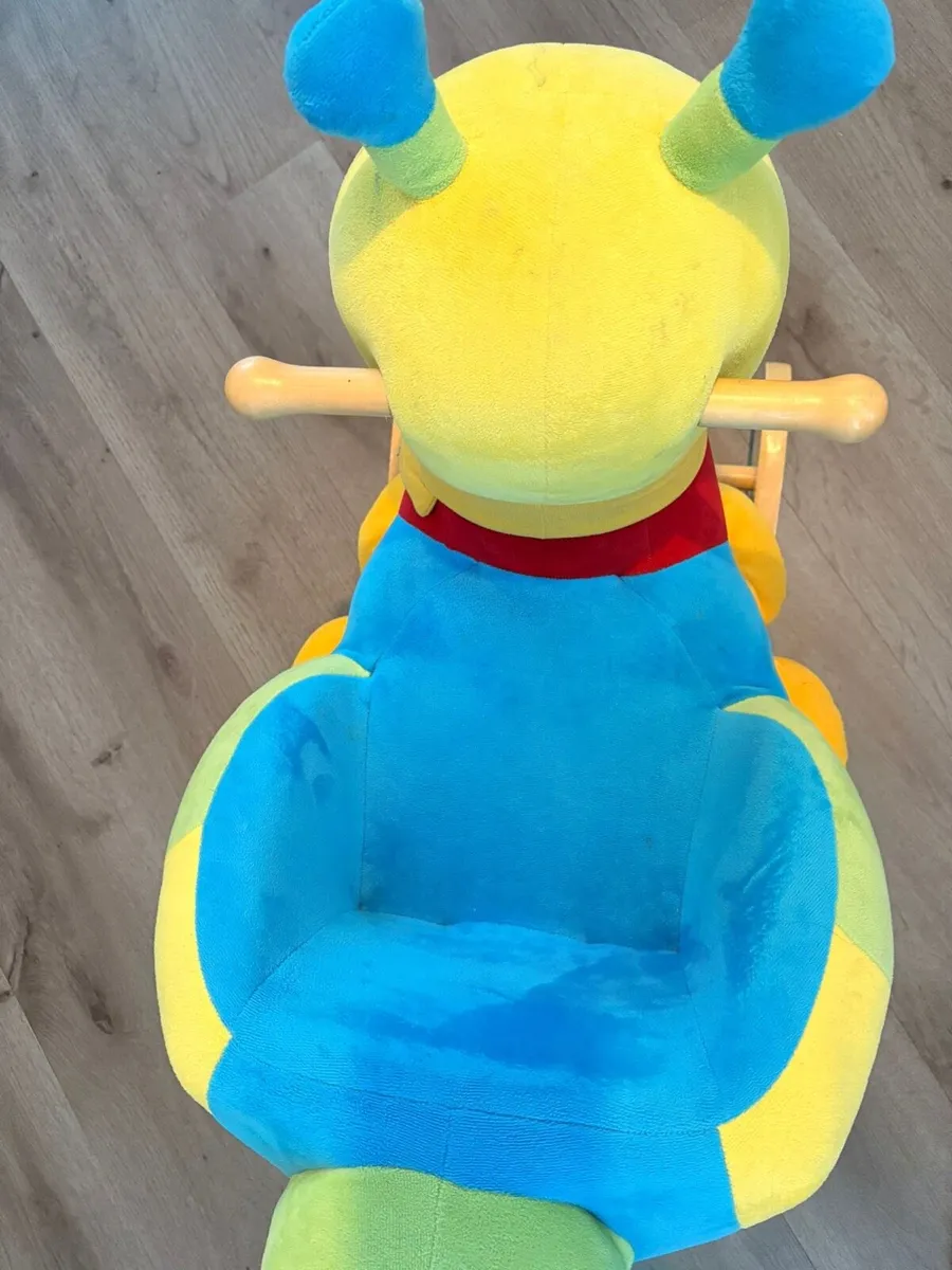 Wooden Baby Rocking Animal Caterpillar - Image 2