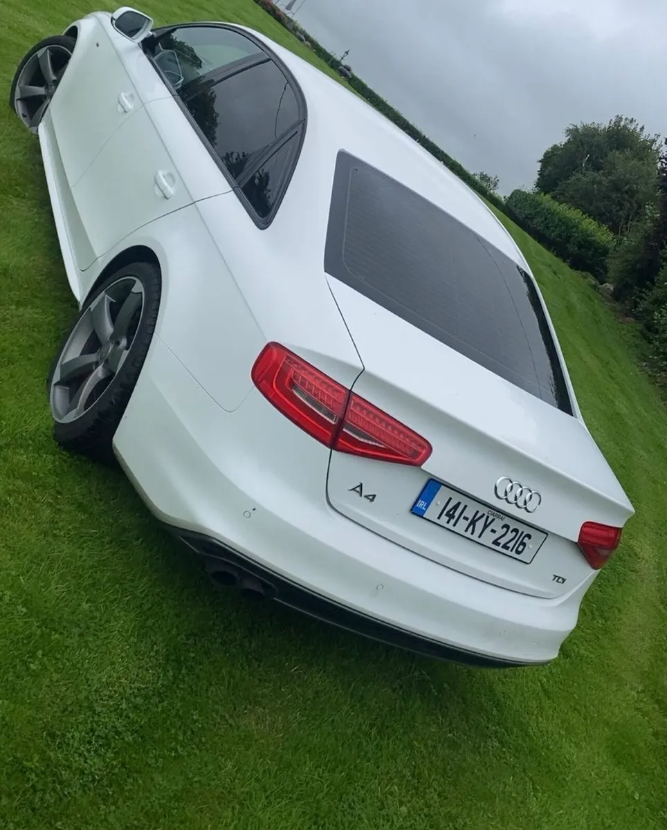 Audi a4 s line white,  Black edition - Image 2
