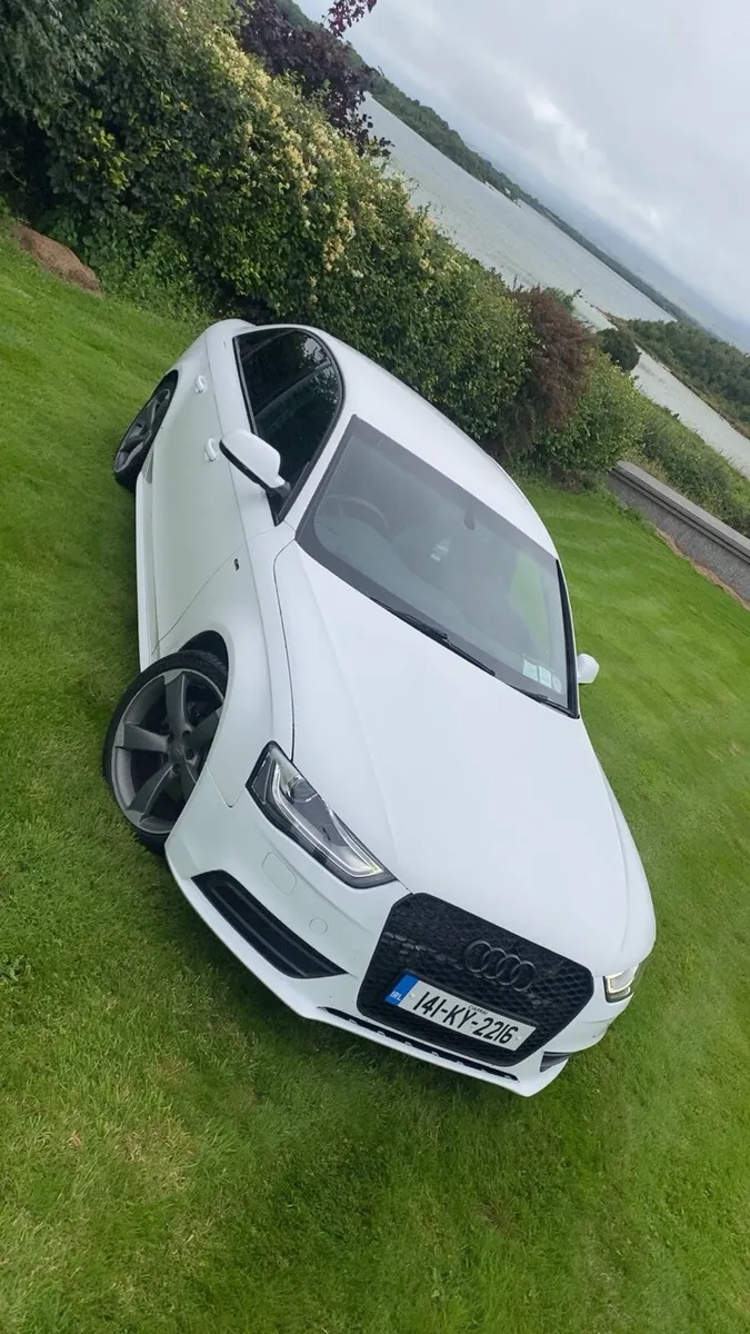 Audi a4 s line white,  Black edition - Image 4