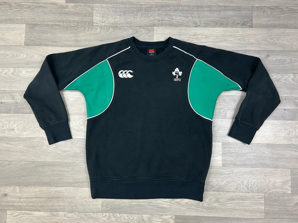 Vintage Canterbury Ireland Rugby Sweatshirt M - Image 1
