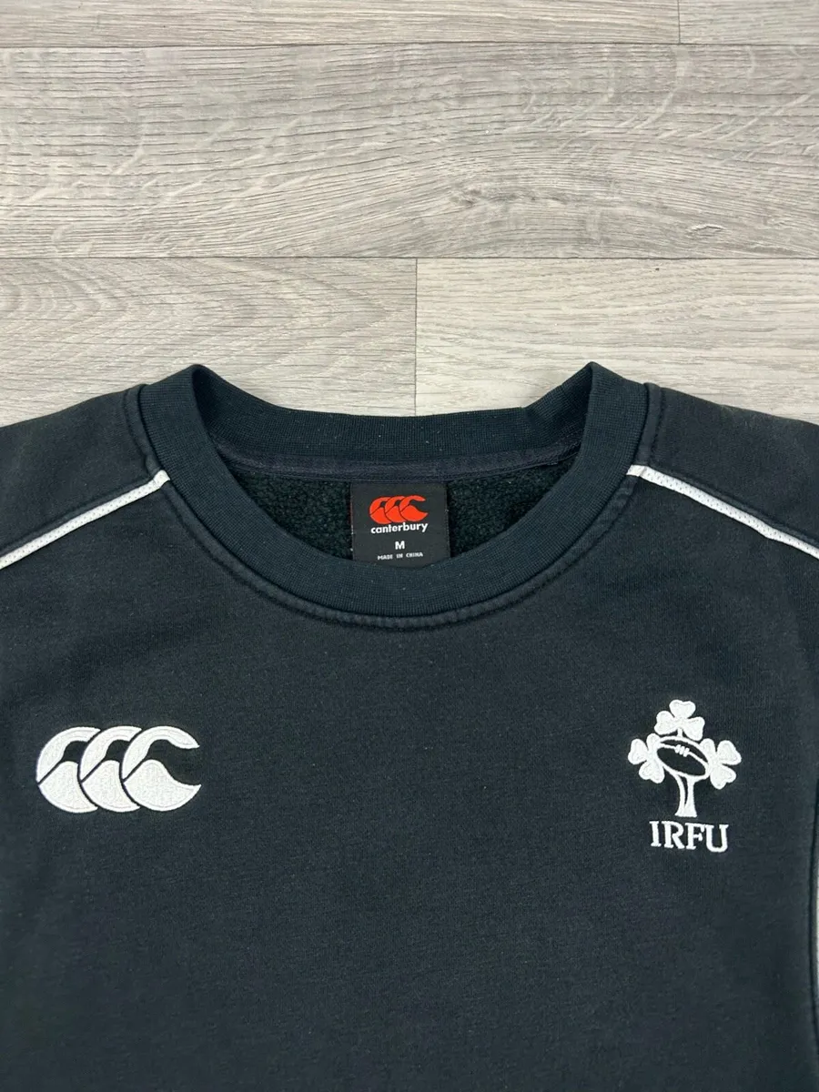 Vintage Canterbury Ireland Rugby Sweatshirt M - Image 3