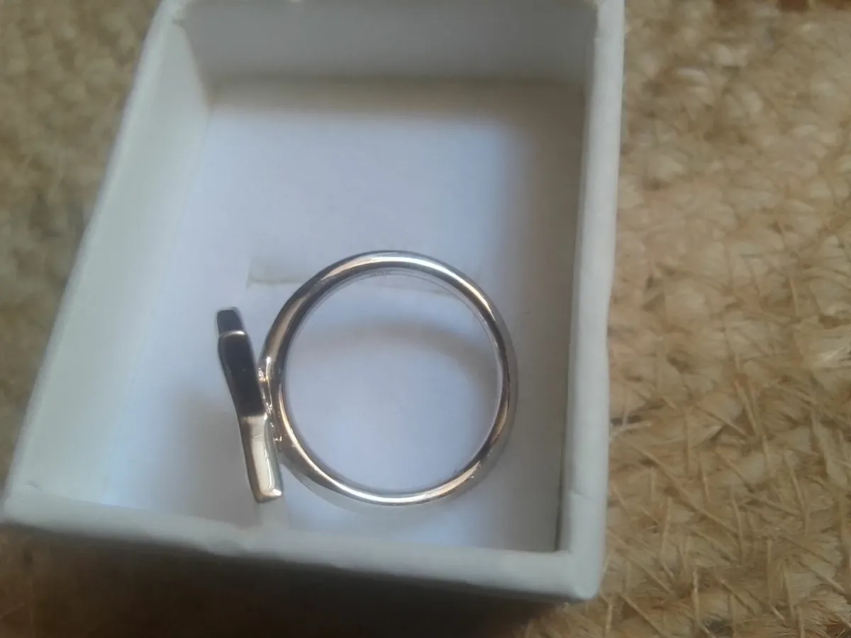 STERLING SILVER DESIGNER RACHEL GALLEY STAR RING N - Image 4