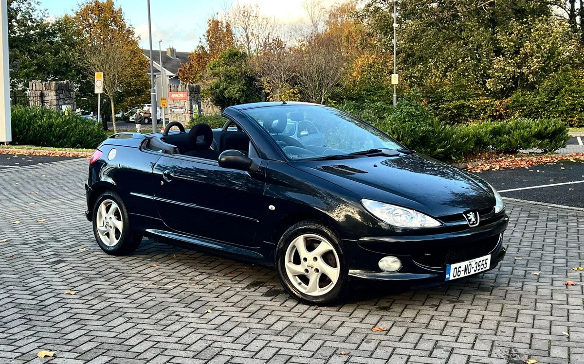 Peugeot 206cc 2006 1.6 Petrol new nct 8/26 - Image 1